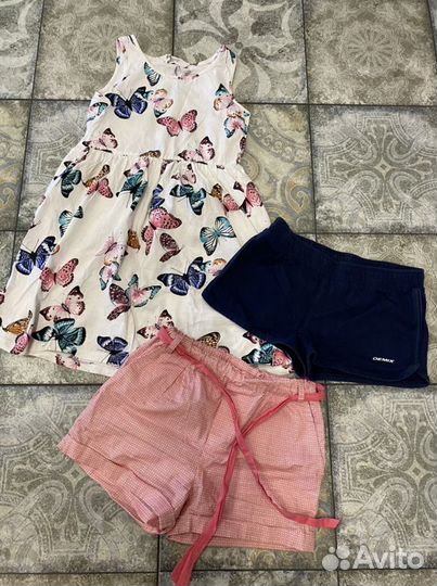 Пакет вещей для девочки 122 128