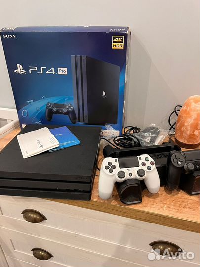 Ps4 pro 1tb 7208 400 игр