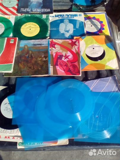 Виниловые пластинки СССР