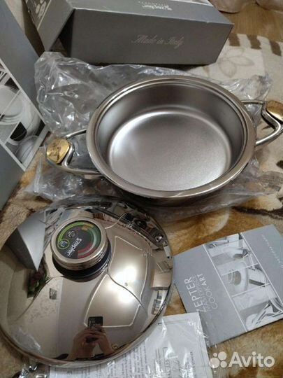 Сотейник Zepter 3л кастрюля цептер широкий ассорти