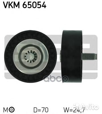 Ролик натяжителя поликлин.ремня VKM65054 Skf