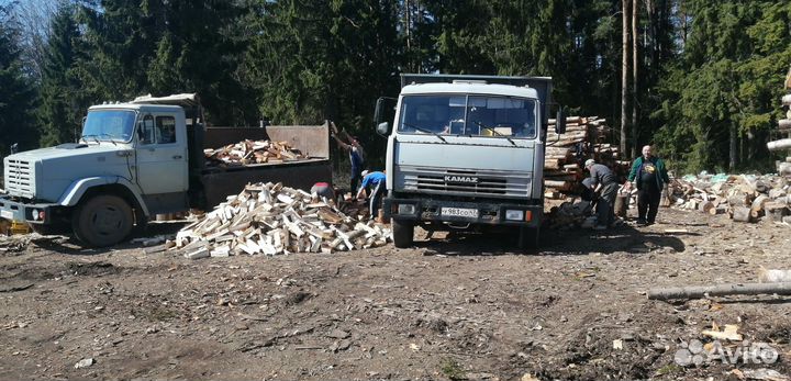 Дрова в укладку