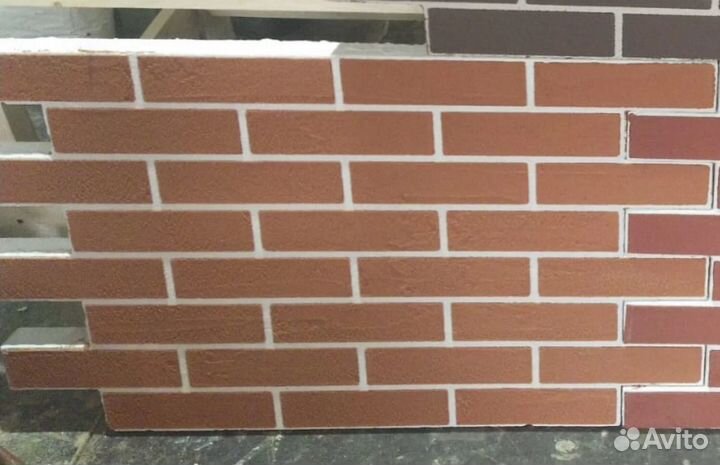 Гибкий кирпич на пенополистироле