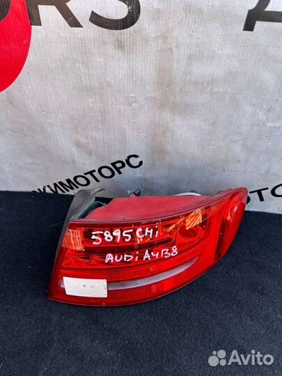 Правый фонарь Audi A4 B8 задний LED универсал