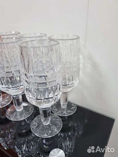 Большие хрустальные бокалы, 1980 й год