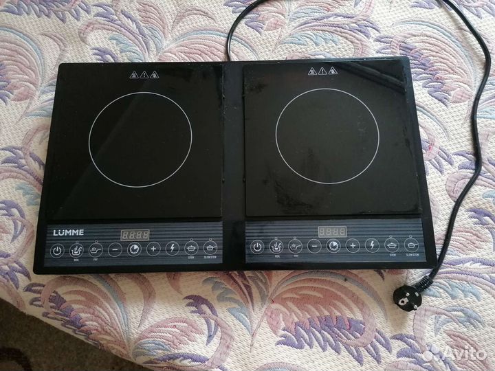 Индукционная плита 2 конфорки