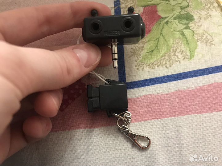 Разветвитель для наушников 3.5мм робот