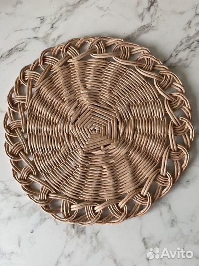 Плейсмат, плетеная салфетка