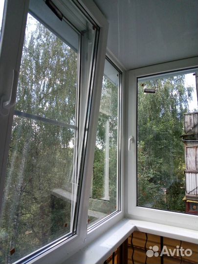 Окно пластиковое глухое