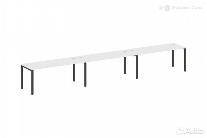 Стол-бенч линейный на 3 раб. места Metal system st