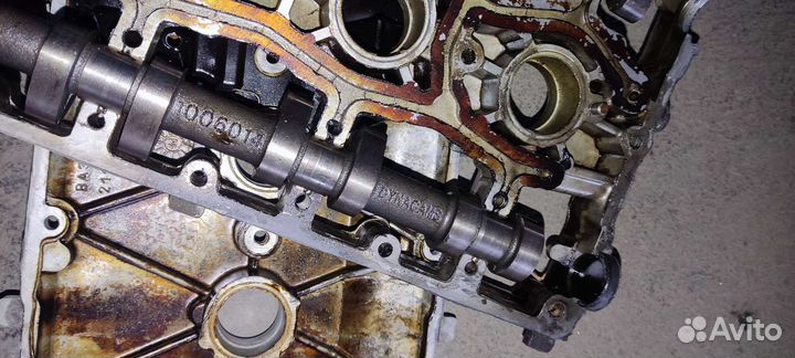 Распредвалы ваз 16v окб 508-538 шестерни разрезные