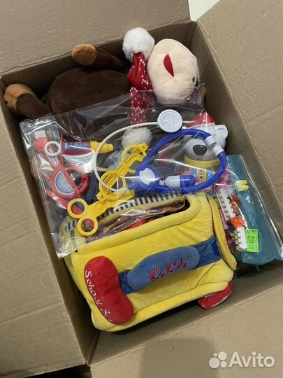 Детские игрушки бу пакетом (коробка)