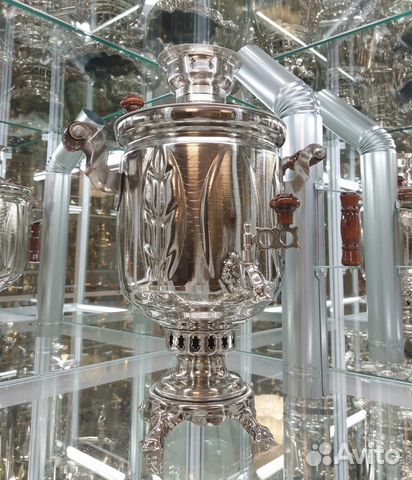 Самовар новый на дровах. Тула. Завод Штамп