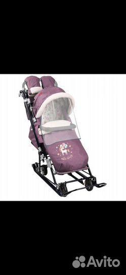 Санки коляска Ника 7-8 Kids