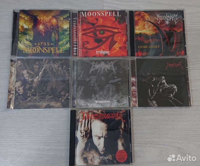 CD Moonspell / Daemonarch / Emperor
