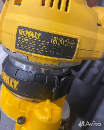 Фрезер dewalt d26204k qs