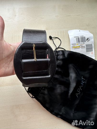 Новый женский ремень Apart, нат. кожа, 90 см