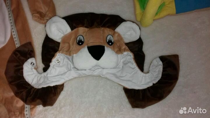 Чудесный праздничный костюм львенка, ростовка 70см