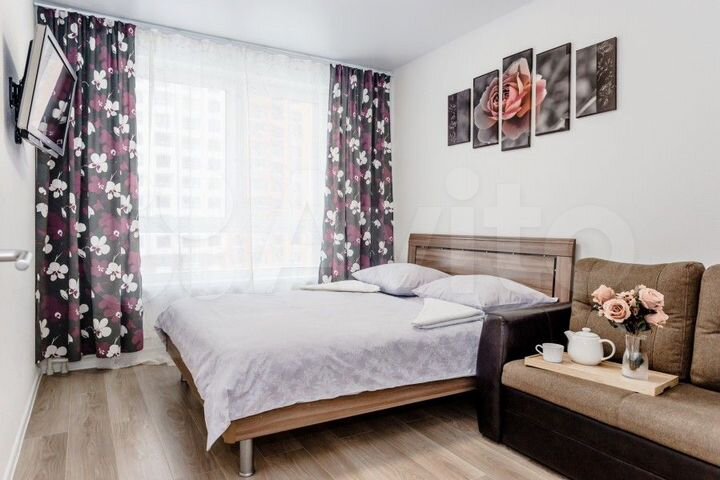 1-к. квартира, 45 м², 8/25 эт.