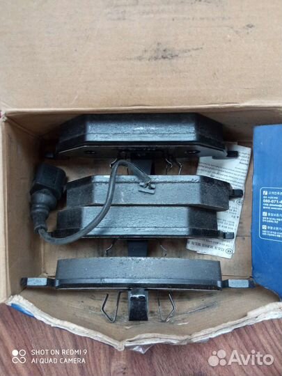 Тормозные колодки фольксваген поло