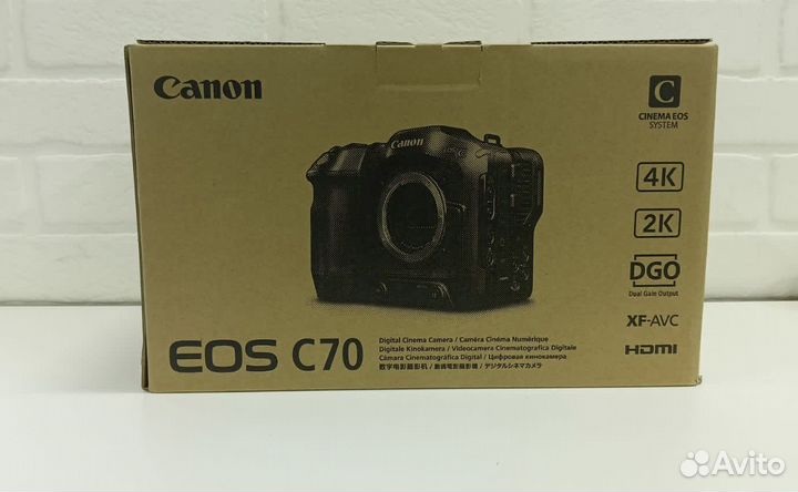 Видеокамера Canon EOS C70 Body