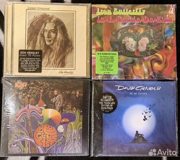 Компакт диски музыкальные CD фирменные запечатаные