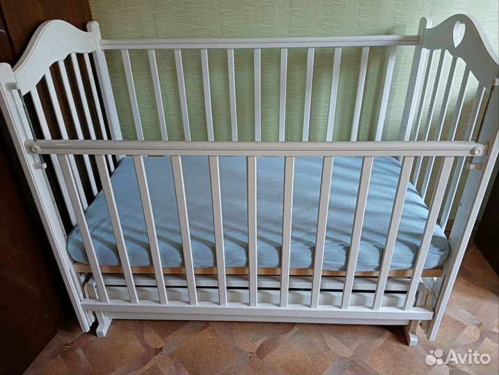 Детская кровать Ведрус Лана с поперечным маятником