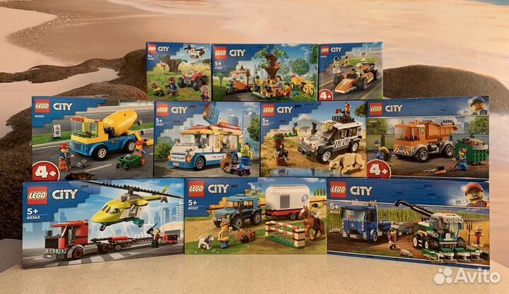 Новые наборы lego City