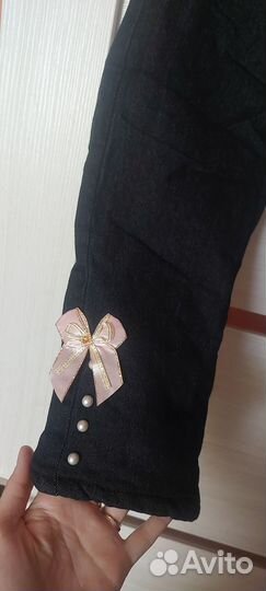 Джинсы утепленные для девочки