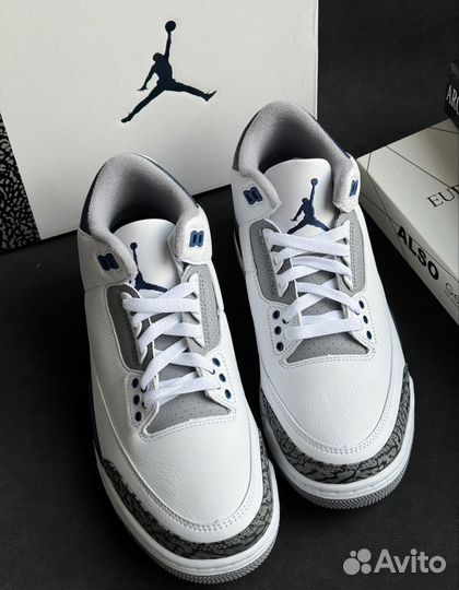 Jordan 3 Midnight Navy оригинал