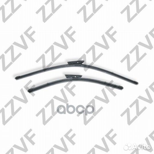 Щетка стеклоочистителя бескаркасная (комплект 2