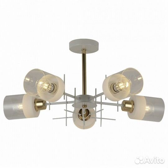 Люстра на штанге TopLight Chloe TL1253D-05WG