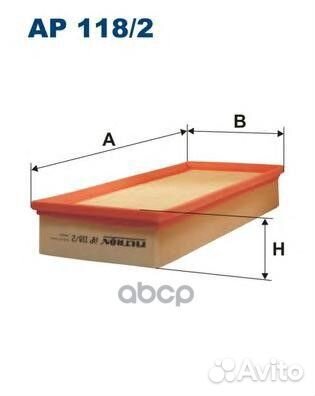 Фильтр воздушный mercedes AP1182 Filtron