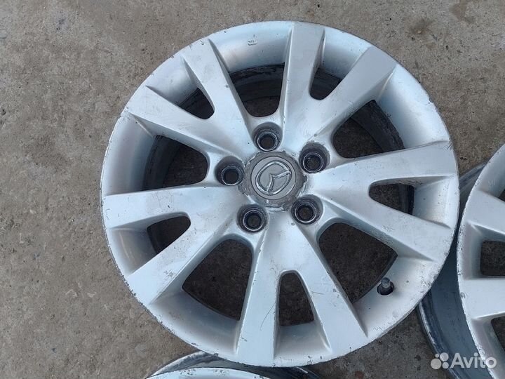 Оригинальные литые диски 5x114.3 R16 Mazda 3