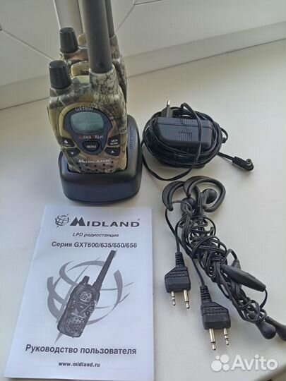Рации midland gxt650