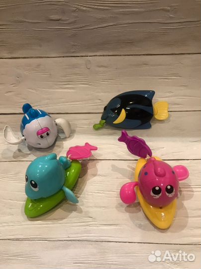 Игрушки для ванной