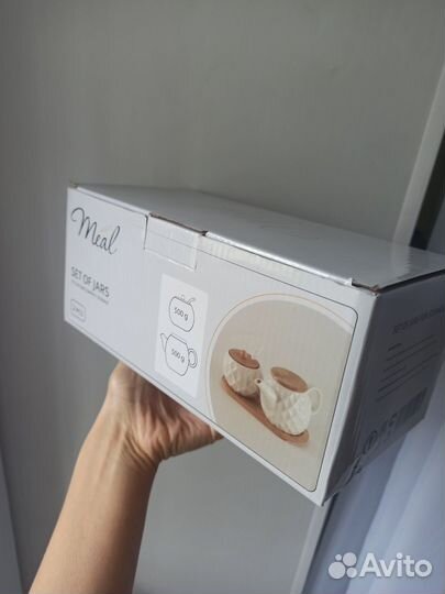 Набор керамической заварочный чайник и Сахарница