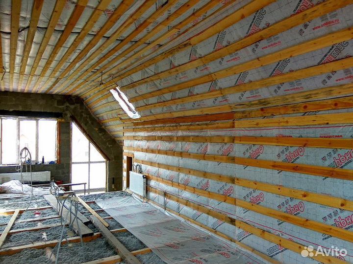 Утепление перекрытия
