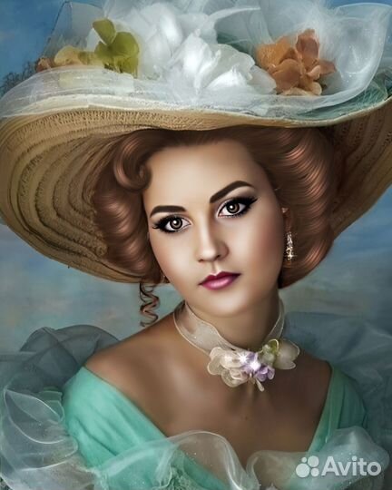 Портрет на холсте по фото