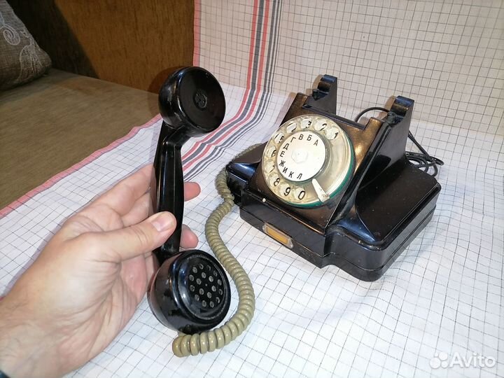 Советский телефон.Телефон СССР. Рабочий