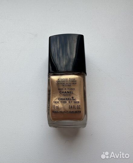 Chanel лак для ногтей 440 gold lame