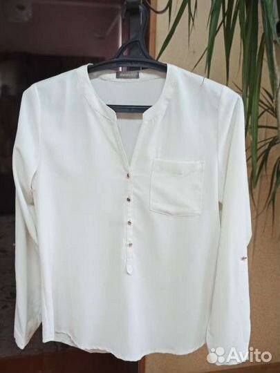 Блуза белая женская