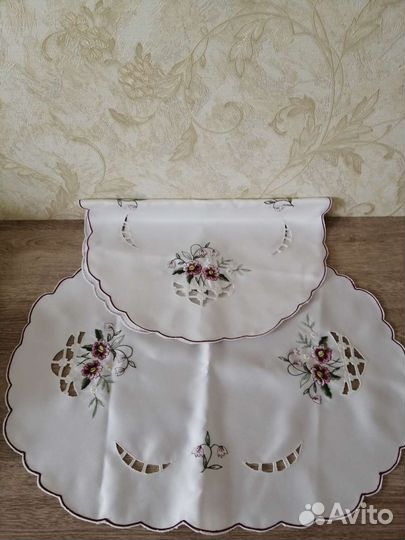 Винтажная салфетка. Разные. Европа