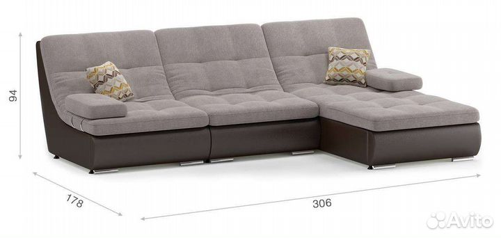 Угловой диван Мебель Шара Бозен