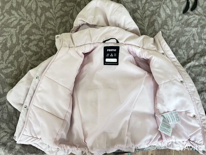 Зимняя куртка на девочку 104