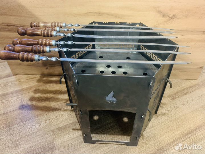 Печь под казан 4 в 1