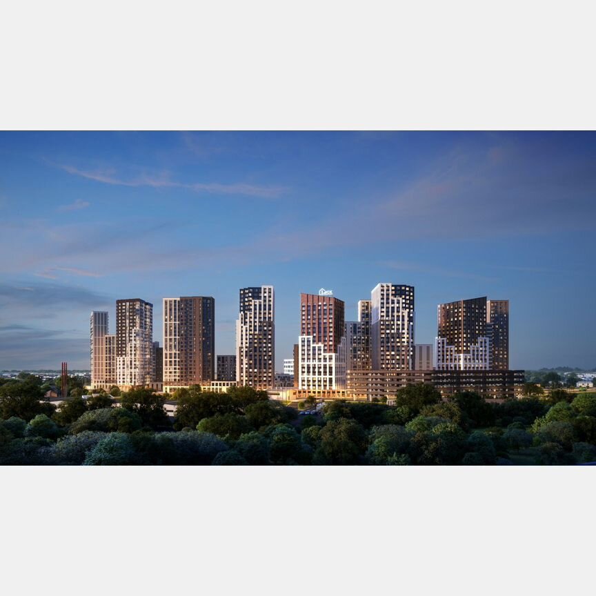 2-к. квартира, 42,9 м², 2/25 эт.