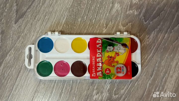 Краски акварельные медовые