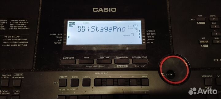 Синтезатор casio