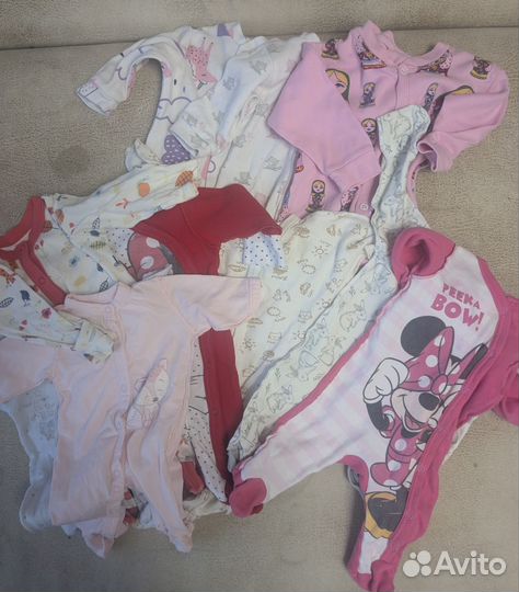 Детские вещи пакетом 56-62 на девочку